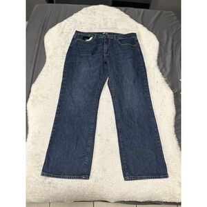 Gap Denim Mens Blue Straight Droit Denim Jean Size 38x30 Pants